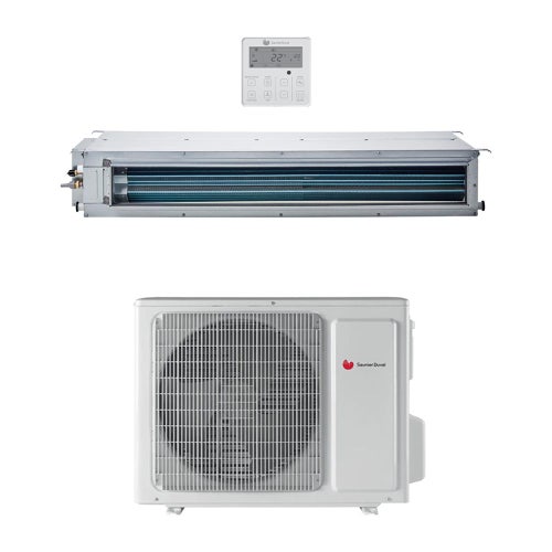 Immagine di Hermann Saunier Duval CANALIZZABILE commerciale R32 Climatizzatore canalizzabile monosplit inverter | unità esterna 7 kW unità interna 24000 BTU SDH 19-070 IDN