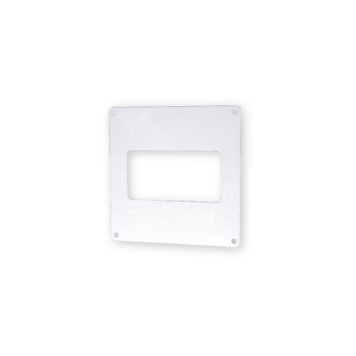 Immagine di Tecnosystemi piastra a muro L.15.4 H.15.4 P.2 cm, "PMR 120" 11161386