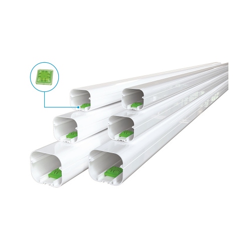 Immagine di Tecnosystemi Excellens TB 60-EXC New Line canalina da 2 m on bolla  L.6 H.5.2 P.200 cm, colore bianco B-N11120060