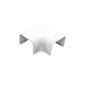 Immagine di Tecnosystemi OPTIMA CP 62-OPT curva piana H.4.8 P.10.8 cm, colore bianco 11106007