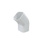 Immagine di Tecnosystemi curva ad angolo snodabile L.7.8 P.12 cm, Excellens CAS 72-EXC New Line, colore bianco N11123110