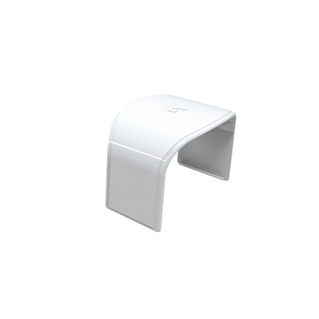 Immagine di Tecnosystemi OPTIMA MG 75-OPT manicotto di giunzione L.7.8 H.5.8 cm, colore bianco 11106029