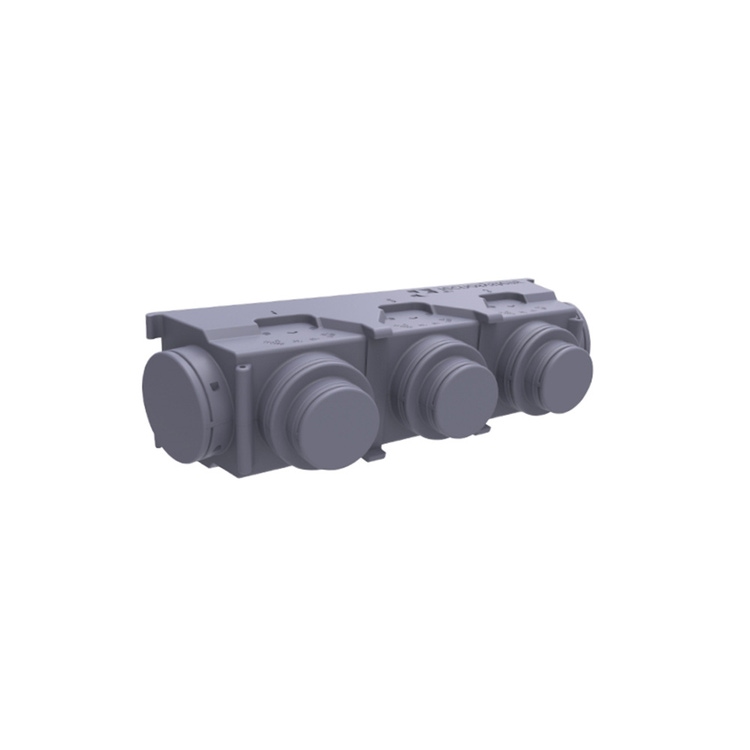 Immagine di Tecnosystemi PLENUM EOLO in polistirene Mod.B4 per Mitsubishi Electric, con flangia 860x178 PL11162013