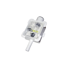 Immagine di Tecnosystemi sifone a secco anti-odore trasparente ed estraibile con coperchio estetico "Regio" 11126322B