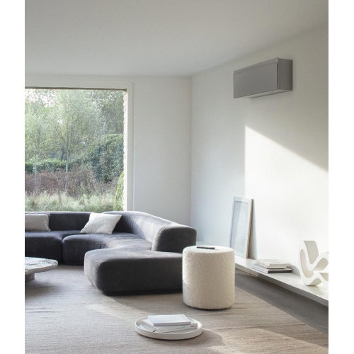 Immagine di Daikin EMURA R32 Climatizzatore a parete quadri split inverter Wi-Fi silver | unità esterna 7.8 kW unità interne 9000+9000+18000+18000 BTU 5MXM90A9+FTXJ[25|25|50|50]AS