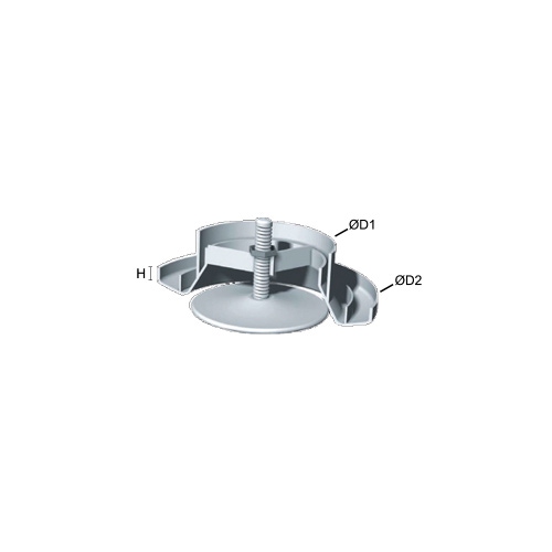 Immagine di Irsap bocchetta di immissione o estrazione DN80, con manichetta Borp, con attacco posteriore circolare, colore bianco TPLB0C00080T0