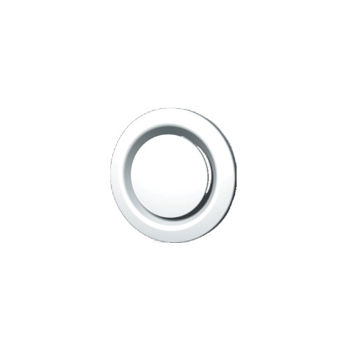 Immagine di Irsap bocchetta di immissione o estrazione DN80, con manichetta Borp, con attacco posteriore circolare, colore bianco TPLB0C00080T0