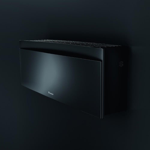 Immagine di Daikin EMURA Climatizzatore a parete monosplit inverter Wi-Fi, black | unità esterna 2.5 kW unità interna 9000 BTU RXJ25A+FTXJ25AB
