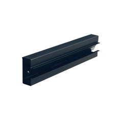Immagine di Irsap LINEA diffusore lineare a scomparsa L.30 H.4 cm, senza serranda, con deflettore orientabile per ottenere arie direzioni di lancio, colore nero TLZDIF03004D00