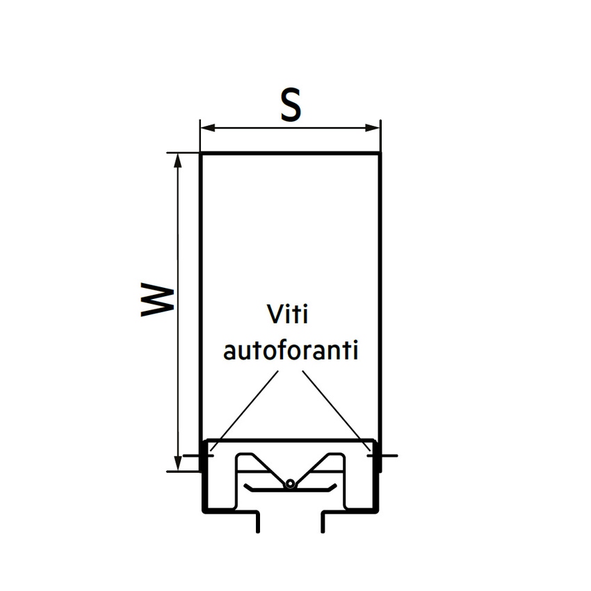 Immagine di Irsap Plenum L.11.4, per diffusore Linea con doppio attacco laterale D75, con 1 attacco D75, 1 guarnizione, 1 forchetta anti sfilamento e 1 tappo di chiusura TLZPLEL3004D30