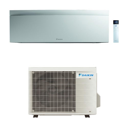 Immagine di Daikin EMURA Climatizzatore a parete monosplit inverter Wi-Fi, bianco | unità esterna 2.5 kW unità interna 9000 BTU RXJ25A+FTXJ25AW