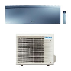 Immagine di Daikin EMURA R32 Climatizzatore a parete monosplit inverter Wi-Fi, silver | unità esterna 5 kW unità interna 18000 BTU RXJ50A+FTXJ50AS