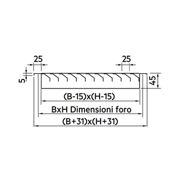 Irsap IR-FIL filtro F7 standard, per sostituzione periodica adatta