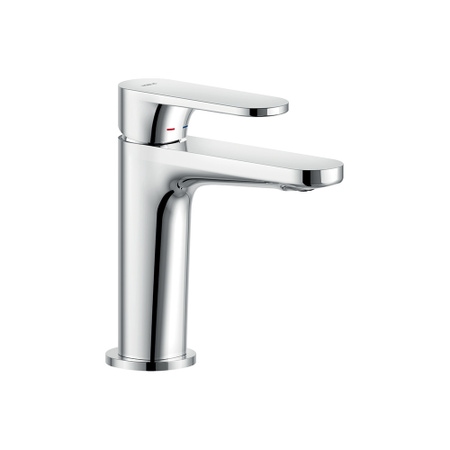 Immagine di Nobili YOYO miscelatore monocomando lavabo H.15.5 P.11.1 cm, a risparmio energetico, senza scarico, con limitatore di portata, finitura cromo YO126118/3CR