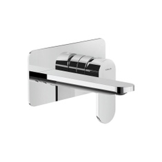 Immagine di Nobili YOYO miscelatore monocomando lavabo L.18 H.9 P.17.3 cm, a parete, senza corpo incasso, senza scarico, finitura cromo YO126198CR