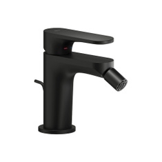 Immagine di Nobili YOYO miscelatore monocomando bidet H.13.5 P.11.2 cm, a risparmio energetico, scarico con sistema Snap, con limitatore di portata, getto orientabile, colore mora finitura opaco YO126119/1BM