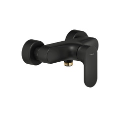 Immagine di Nobili YOYO miscelatore monocomando esterno per doccia P.12.9 cm, con limitatore di portata, colore mora finitura opaco YO126130BM