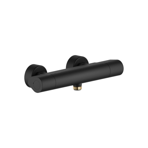 Immagine di Nobili YOYO miscelatore termostatico doccia esterno L.29.3 cm, colore mora finitura opaco YO126030BM