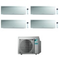 Immagine di Daikin EMURA R32 Climatizzatore a parete quadri split inverter Wi-Fi bianco | unità esterna 6.8 kW unità interne 7000+7000+7000+15000 BTU 4MXM68N9+FTXJ[20|20|20|42]AW