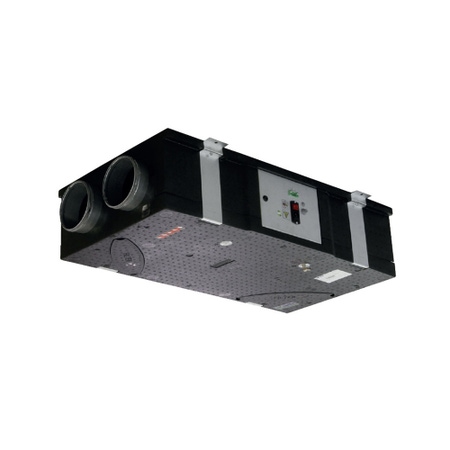 Immagine di Irsap IRSAIR H 150 P unità di ventilazione a doppio flusso con recupero di calore, per installazione a soffitto o a pavimento, con controllo S URED015HRS00P