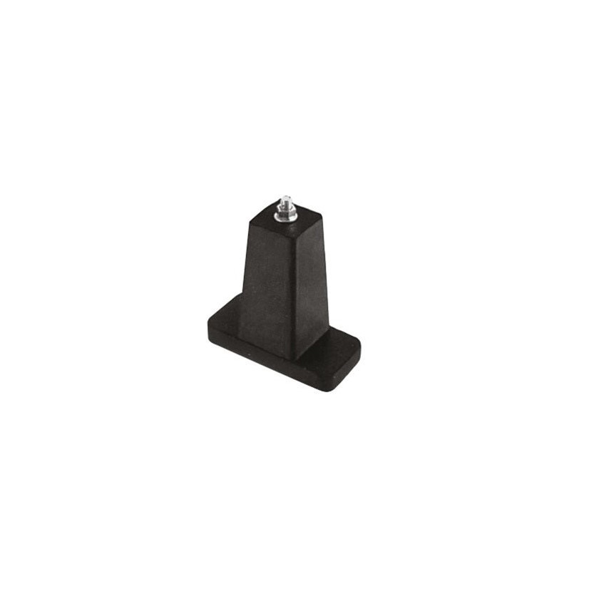 Immagine di Tecnosystemi TEKNO 100 Supporto a pavimento per unità esterna in gomma, portata max 130 kg 11105040