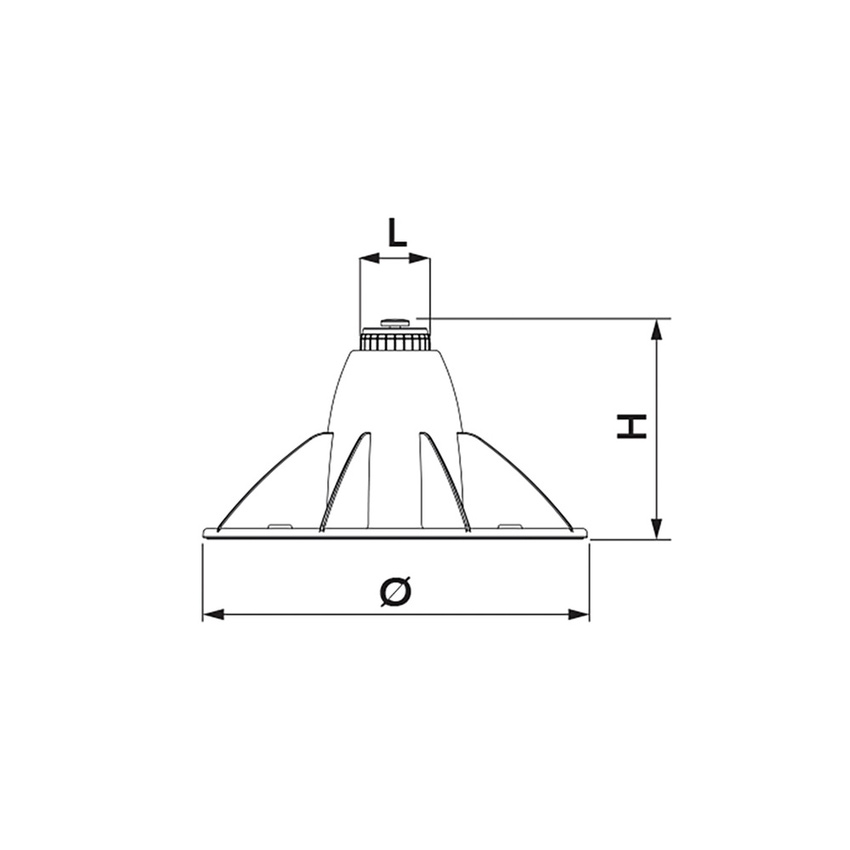 Immagine di Tecnosystemi GENIUS 1200R piedino antivibrante a pavimento, regolabile con vite di fisaggio M10, colore nero 11105400