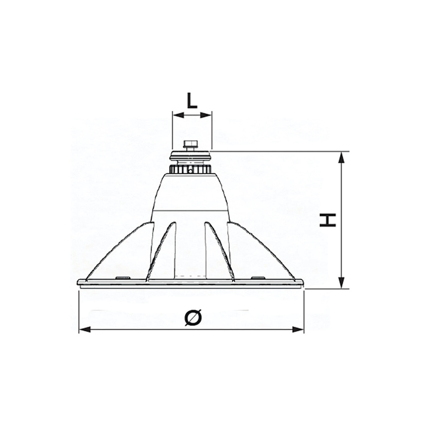 Immagine di Tecnosystemi GENIUS 1200R HIGH ARTICULATED piedone a pavimento regolabile e snodabile, colore nero 11105405