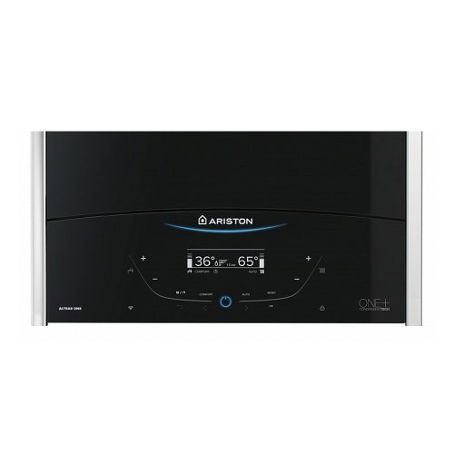 Immagine di Ariston ALTEAS ONE+ NET 24 Caldaia murale a condensazione con connettività integrata e Sensys HD nero incluso 3301771