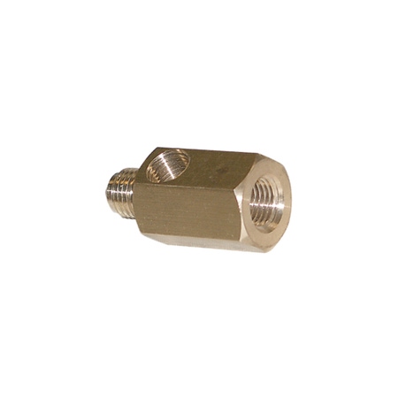 Immagine di Tecnosystemi raccordo in ottone 1/4" F - 1/4" M + 1/8" NPT 11135050