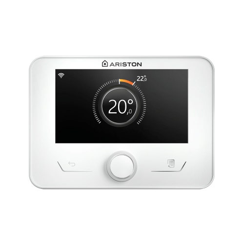 Immagine di Ariston GENUS ONE+ NET 30 Caldaia murale a condensazione con connettività integrata e Sensys HD bianco incluso 3301775