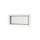 Tecnosystemi bocchetta di mandata L.33.2 H.23.2 cm, in alluminio verniciata, colore bianco WB11161515
