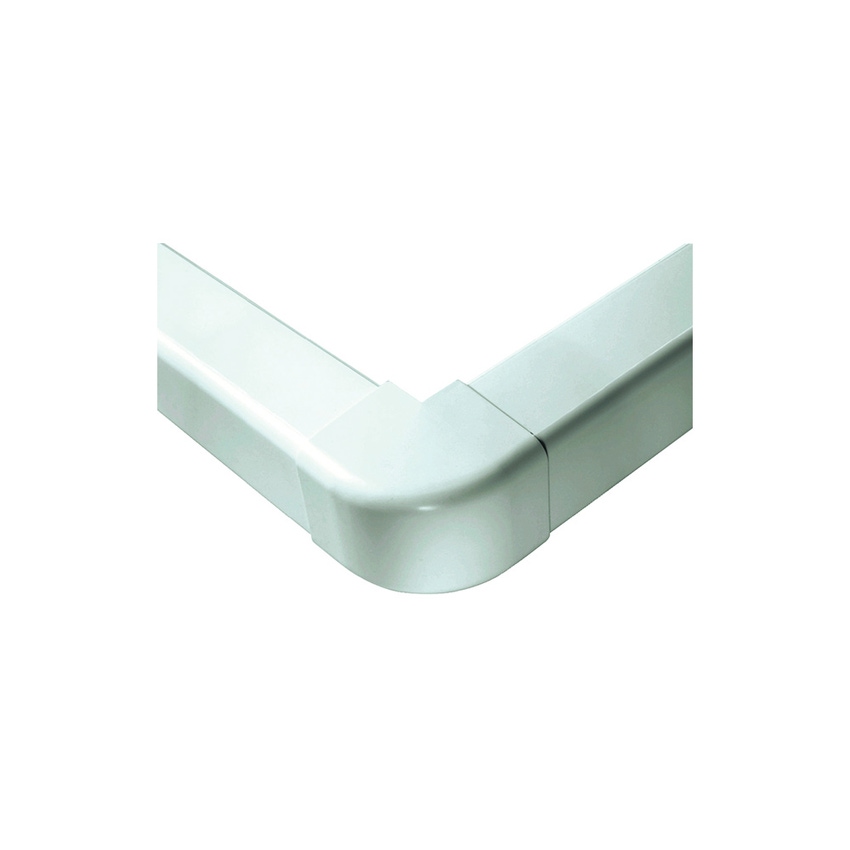 Immagine di Tecnogas angolo esterno per canalina, 8x6 cm, colore bianco 12789