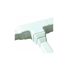 Immagine di Tecnogas riduzione deviazione per canalina, 8x6,5 cm, colore bianco 12812