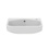 Immagine di Ideal Standard I.LIFE S lavabo da semincasso L.50 H.17.5 P.36 cm monoforo, con foro del troppopieno, colore bianco finitura lucido T458801