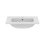 Immagine di Ideal Standard I.LIFE S lavabo top L.61 H.18 P.38.5 cm monoforo, con foro del troppopieno, colore bianco finitura lucido T459001