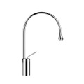 Immagine di Gessi GOCCIA miscelatore lavabo H.44 P.29 cm, senza scarico, con flessibili di collegamento, finitura cromo 33605#031