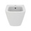 Immagine di Ideal Standard I.LIFE S bidet sospeso L.35.5 H.30 P.48 cm monoforo, con foro del troppopieno, fissaggi completamente nascosti, colore bianco finitura lucido T459301