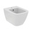 Immagine di Ideal Standard I.LIFE S bidet sospeso L.35.5 H.30 P.48 cm monoforo, con foro del troppopieno, fissaggi completamente nascosti, colore bianco finitura lucido T459301