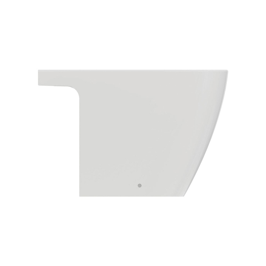 Immagine di Ideal Standard I.LIFE S vaso a terra RimLS+ per cassetta, senza sedile e senza brida, installazione a filo parete, colore bianco finitura lucido T459601