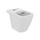 Ideal Standard I.LIFE S vaso a terra RimLS+ per cassetta, senza sedile e senza brida, installazione a filo parete, colore bianco finitura lucido T459601