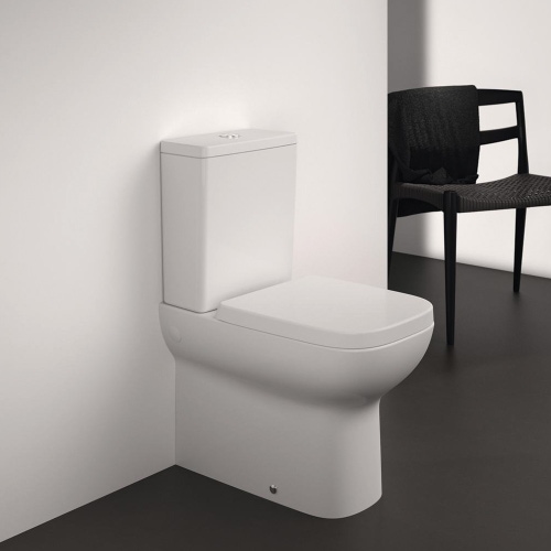 Immagine di Ideal Standard I.LIFE S sedile avvolgente, senza discesa rallentata, colore bianco finitura lucido T473601