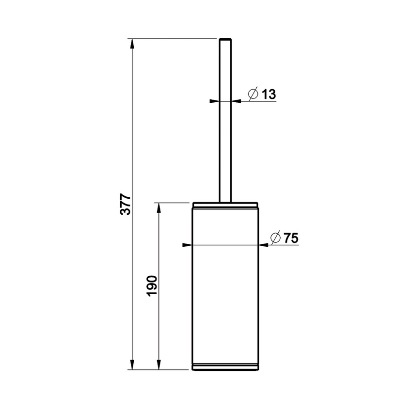 Gessi 20867#031 RETTANGOLO ACCESSORI colonna a parete con portarotolo e porta  scopino bianco, finitura cromo