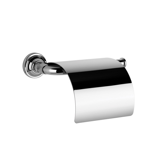 Immagine di Gessi VENTI20 porta rotolo a parete, con coperchio, finitura cromo 65449#031