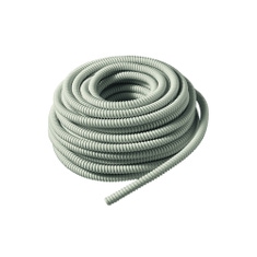 Immagine di Tecnogas tubo spiralato in PVC plastificato, con ø 16 mm, interno liscio (rotolo 25 m) 52015
