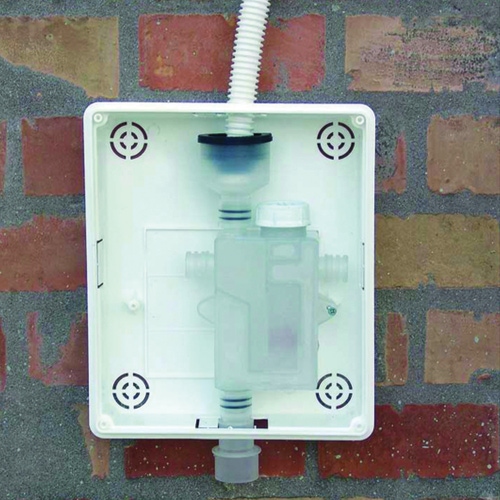 Immagine di Tecnogas kit sifone verticale secco, ispezionabile, con cassetta 11832