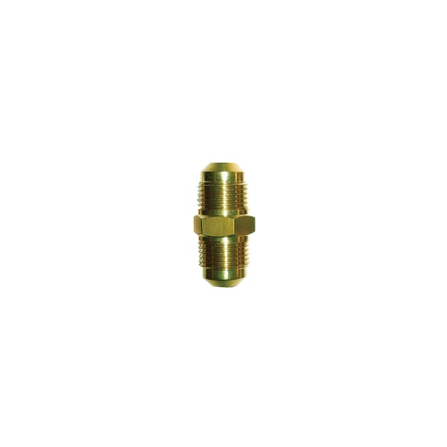 Immagine di Tecnogas Raccordo dritto per tubi in rame, 1/4'x1/4', in ottone 11330