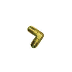 Immagine di Tecnogas raccordo angolo di 90° 1/4” x 1/4”, in pollici per tubi in rame, in ottone 11320