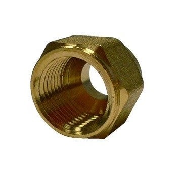 Immagine di Tecnogas Bocchettone ridotto per tubi 1/2' - 3/8', in ottone 11286