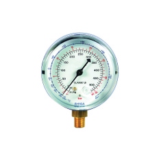 Immagine di Tecnogas Manometro a secco per gas refrigerante R410A BP bassa e alta pressione 11475