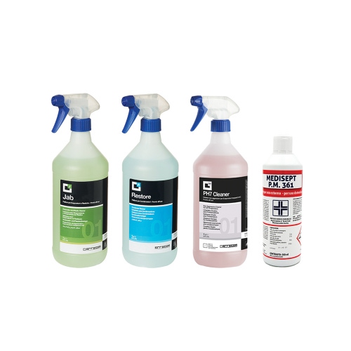Immagine di Tecnogas PROCLEAN WASH kit completo di idropulitrice, detergenti e accessori per il lavaggio di sistemi clima indoor-outdoor 12042